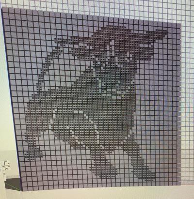 mapped image of Birmingham Bull